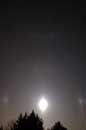 Lunar Circumzenithal Arc, Moondogs and Paraselenic Circle, January 17, 2005 - � 2005 Lauri Kangas