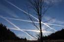 Persistant Spreading Contrails - �2006 Lauri A. Kangas